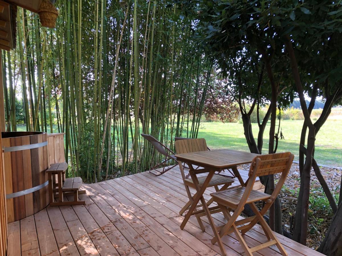 Maisonette Et Spa Bois La Begude-de-Mazenc Экстерьер фото
