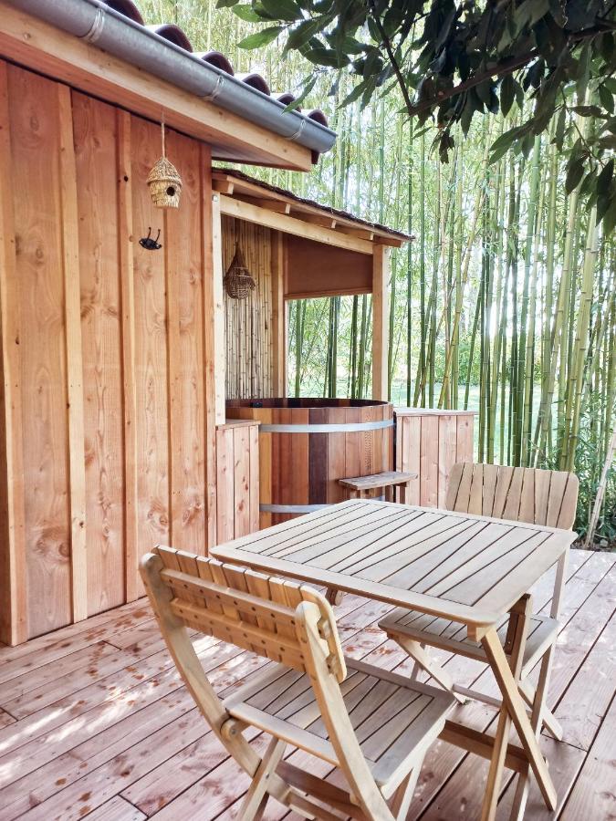 Maisonette Et Spa Bois La Begude-de-Mazenc Экстерьер фото