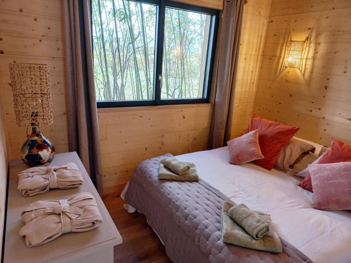 Maisonette Et Spa Bois La Begude-de-Mazenc Экстерьер фото